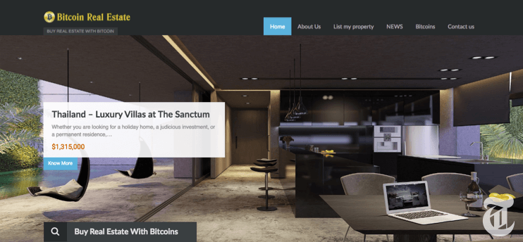ビットコインが使える不動産会社をついに発見