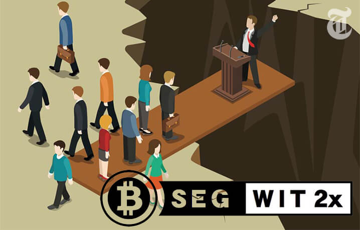 「Segwitロックイン」だがコミュニティ対立は明確に