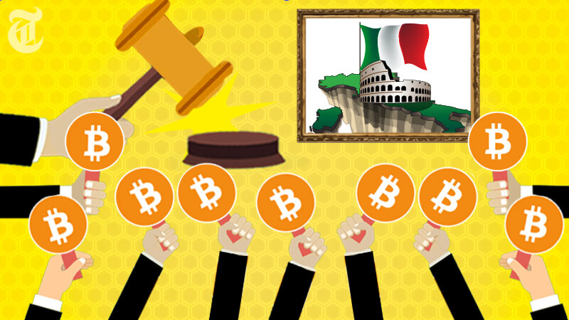 ビットコイン決済可能なオークション開催「イタリアが世界初」
