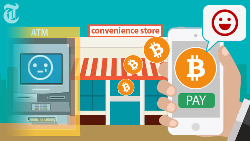 ビットコインの誕生で今後消滅するコンビニATMの未来