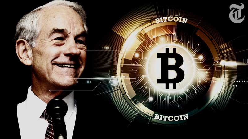 ビットコインで退職金「元米国大統領候補Ron Paul氏がCM出演」