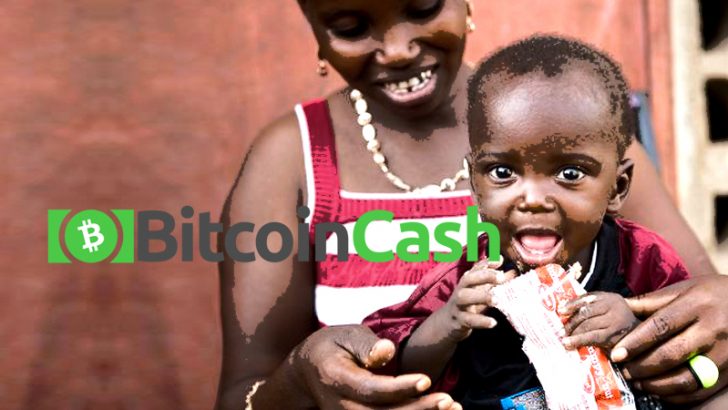 ビットコインキャッシュの慈善団体が南スーダンで食糧供給