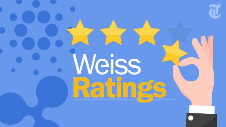 カルダノとリップル「仮想通貨格付け」で同率1位に｜米機関Weiss Ratings社