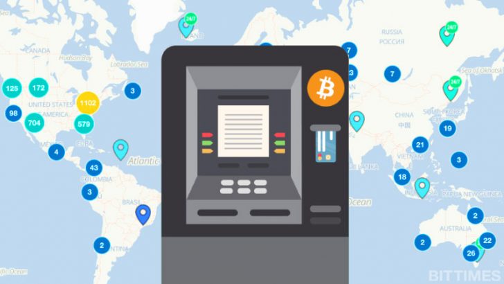 仮想通貨ATMの導入が止まらない！2018年内には5,000台を突破