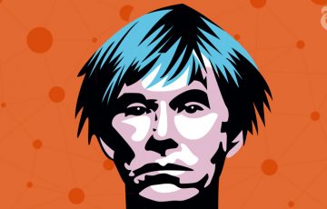 ブロックチェーン・オークション「Andy Warhol」の作品が数億円で落札される