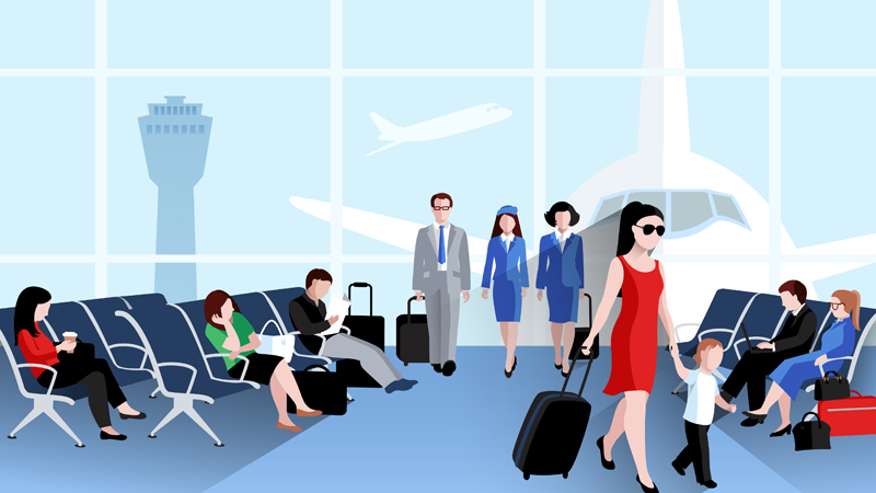 航空業界とブロックチェーンの画像