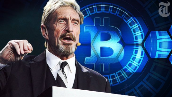 John McAfee：2020年「米大統領選挙」出馬へ｜仮想通貨の重要性伝えていく