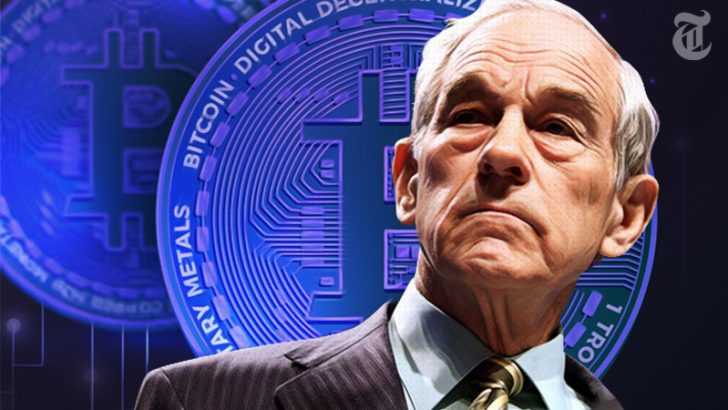 税金問題に言及「仮想通貨への課税なくすべき」元米国大統領候補ロン・ポール氏