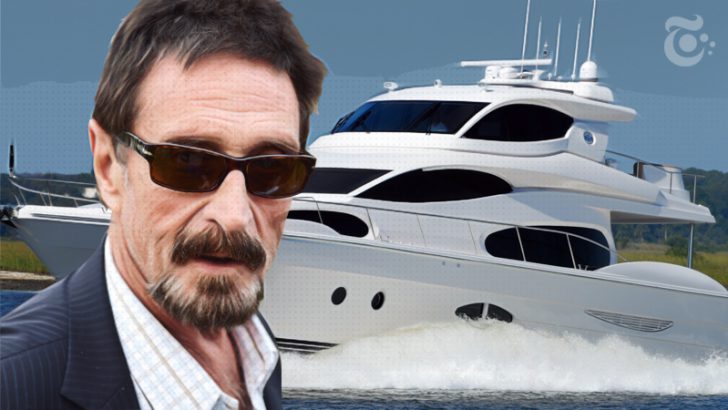 John McAfee：仮想通貨の重要性「今後は海から配信」税務当局の召喚受け国外逃亡