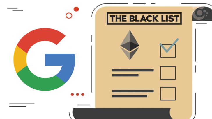 Google：イーサリアムを広告キーワードの「ブラックリスト」に登録｜疑問視する声も
