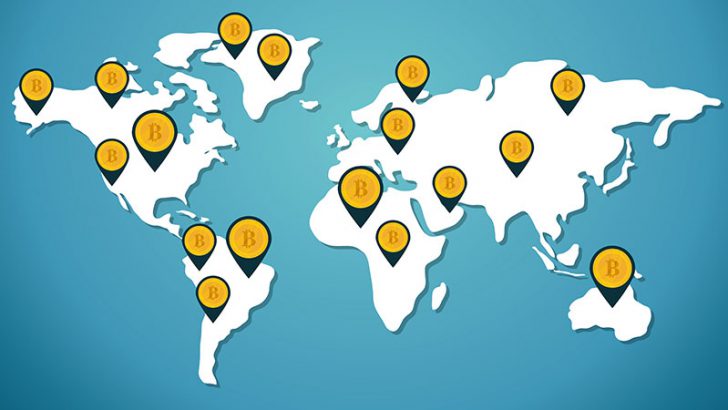世界各国の「ビットコイン導入率」を可視化｜最もユーザー数が多い地域は？