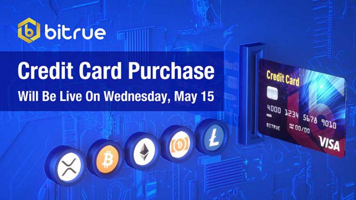 XRP基軸の取引所「Bitrue」がクレジットカードに対応｜暗号資産5銘柄が購入可能に