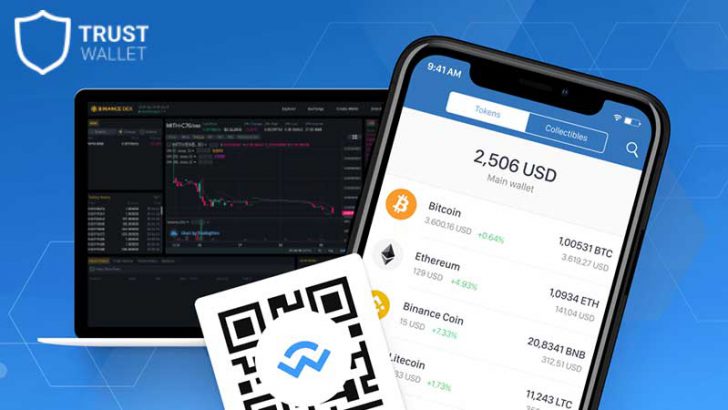 BINANCE DEXに「モバイルウォレット」を簡単接続｜TrustWalletが新機能を発表