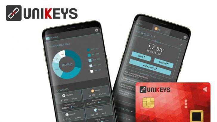 生体認証を用いた「仮想通貨ハードウォレット」事前販売予約を開始：Unikeys