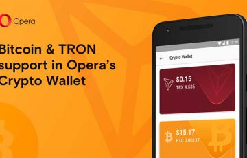 Operaブラウザが「ビットコイン・トロン」に対応｜Android向けベータ版アプリ公開