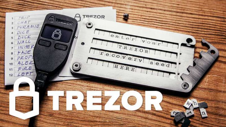 Trezor（トレザー）「初期設定〜バックアップの作成方法」を画像付きで解説