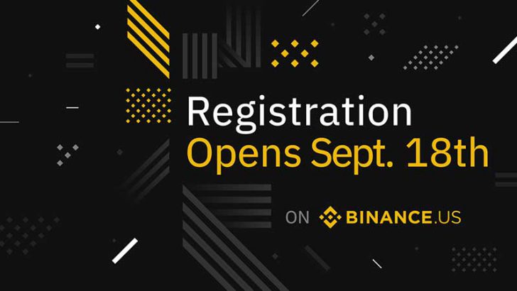 Binance US：新規口座登録と仮想通貨入金「来週から」受付開始｜最初は6銘柄に対応