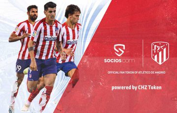 アトレティコ・マドリード「公式ファントークン」発行へ｜Socios.comに参加