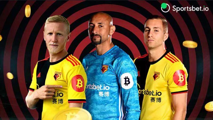 Watford FC：ビットコインロゴを「ユニフォーム」にプリント｜大手ブックメーカーと提携