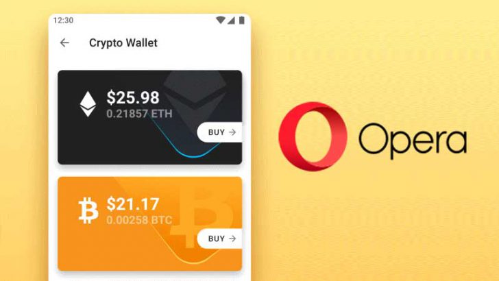 Operaブラウザ：Android版で「ビットコイン・トロン」をサポート