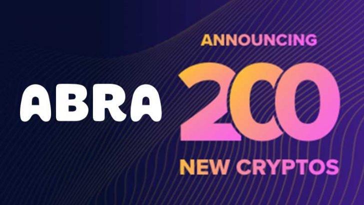 Abra：投資可能な仮想通貨「200種類以上」追加へ｜ステーブルコインもサポート