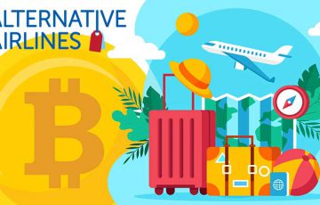 飛行機チケット予約サイト「Alternative Airlines」仮想通貨決済に対応｜Utrustと提携