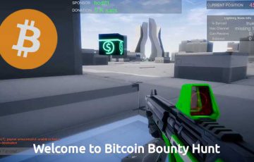 ビットコインを収集できるFPSゲーム「Bitcoin Bounty Hunt」登場：Donnerlab