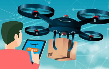 ドローン用いた「荷物盗難防止」にブロックチェーン活用｜IBMが特許を取得