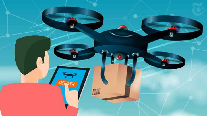 ドローン用いた「荷物盗難防止」にブロックチェーン活用｜IBMが特許を取得
