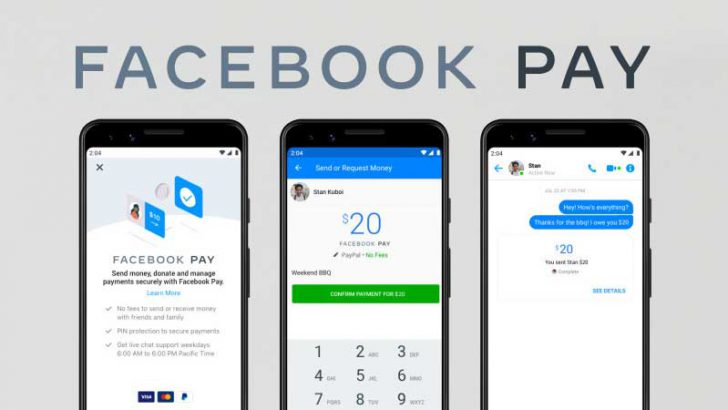 フェイスブック：決済サービス「Facebook Pay」を発表｜米国で今週中にも提供開始