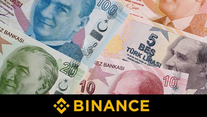 BINANCE：法定通貨「トルコリラ（TRY）」をサポート