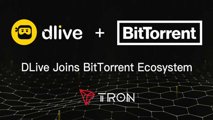 動画配信サービスDLive「Tronブロックチェーン」への移行を発表