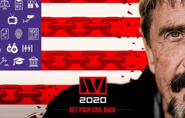 ジョン・マカフィー「2020年アメリカ大統領選挙キャンペーン」正式に開始