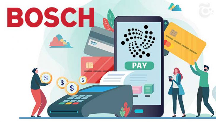 BOSCH：IOTA用いた「電子決済システム」で特許申請