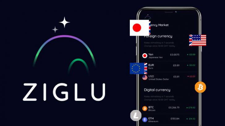 仮想通貨＆法定通貨対応のデジタル銀行「Ziglu」2020年内にサービス開始へ