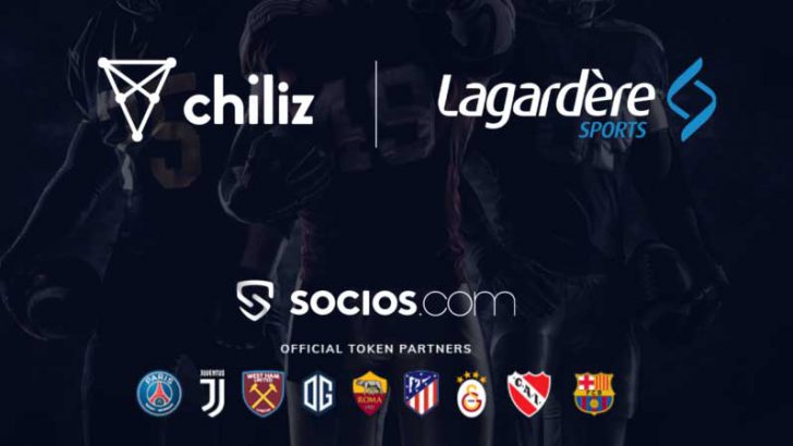 Chiliz「NFL・MLB」でもファントークン発行へ｜LagardèreSportsと提携