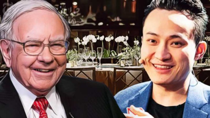 伝説の投資家バフェット氏が「ビットコイン保有者」に｜Tron CEO、食事会の内容を報告