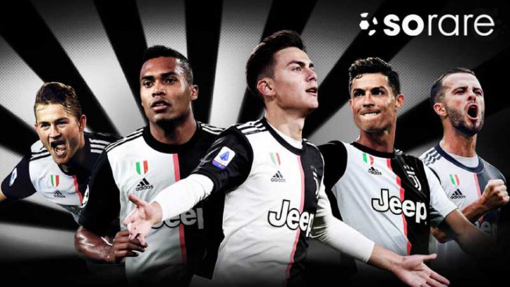 ユヴェントスFCが「Sorare」に参加｜イーサリアム上で選手カード発行へ