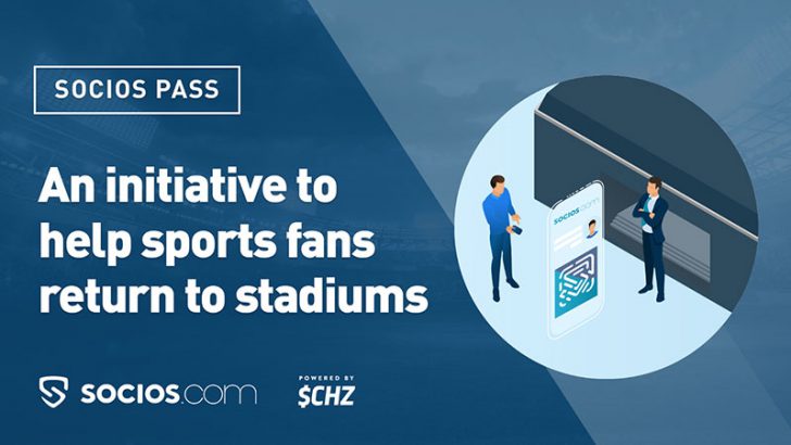 Chiliz：新型コロナの免疫証明に役立つ「Socios Pass」を考案｜試合観戦時の安全対策に