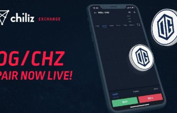 Chiliz Exchange：eスポーツチーム「OG」の公式ファントークン取扱い開始