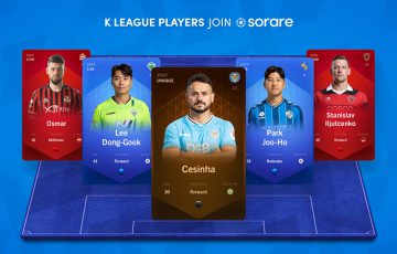 Sorare：韓国サッカー「Kリーグ1」と提携｜所属選手のブロックチェーンカード発行へ