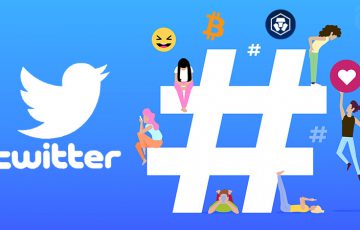Twitter：新たな暗号資産のハッシュタグに「絵文字表示」発行企業はキャンペーン開催
