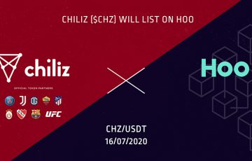 チリーズ（Chiliz/CHZ）アジアの暗号資産取引所「HOO.COM」に上場