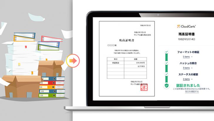 ブロックチェーンで「証明書発行業務」デジタル化へ：オリックス銀行×LasTrust