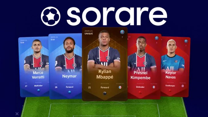 ファンタジーサッカーゲームSorare「パリ・サンジェルマンFC」とライセンス契約