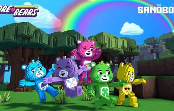 The Sandbox：人気のキャラクターブランド「Care Bears（ケアベア）」と提携