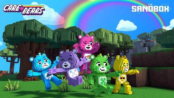 The Sandbox：人気のキャラクターブランド「Care Bears（ケアベア）」と提携