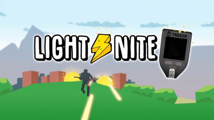 Trezor：BTCが稼げるバトルロイヤルゲーム「Lightnite」と提携