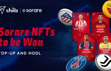【Chiliz×Sorare】サッカー選手の「レアNFTカード」が当たるコラボキャンペーン開催