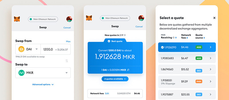 MetaMask-TokenSwap